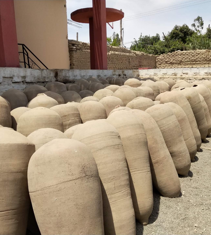 Clay Pisco Vats