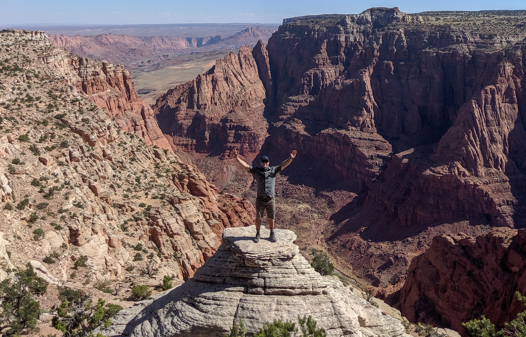 Andrew Guiding Paria Canyon Overlook