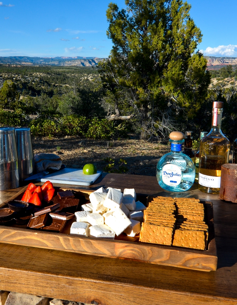 S’mores With A View At Zion Luxury Camp